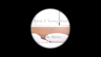 Super Hot pornstars Tru Kait and Gizelle Blanco Wild Passionate Threesome