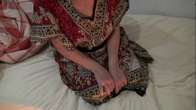 Turkish muslim wife opens her wet pussy for horny stepson